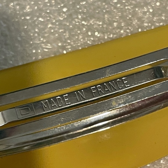 France Tan oval barrette large classic - Picture 5 of 6